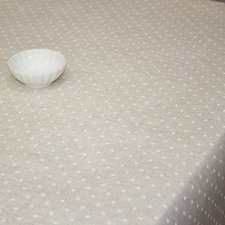 Клеенка Alicante Мари 140см бежевый, хлопок