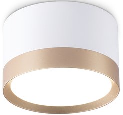 Светильник точечный накладной GX53 TN52355 WH GD белый золото GX53 max 12W D82х50мм