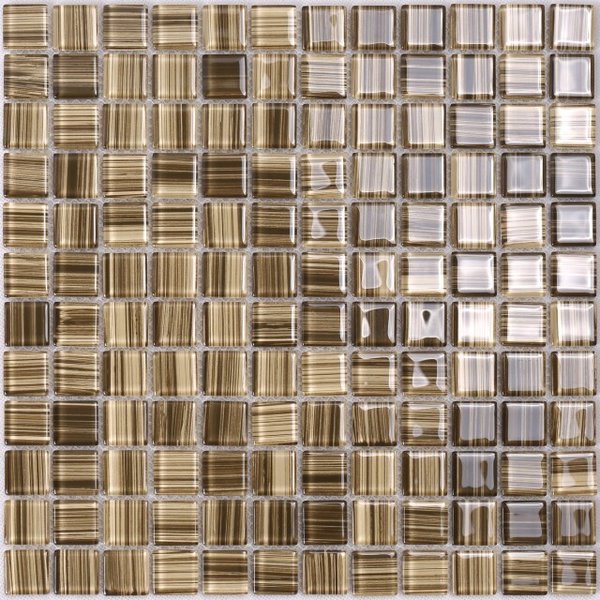 Мозаика Tessare 30,5х30,5х0,6см стекло золото-бежевый шт(R05)