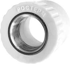 Муфта полипропиленовая комбинированная внутренняя резьба PN25 d25х1/2"