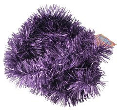 Мишура 6 слоёв 9х200см, матовый фиолетовый, SYDC23-183