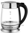 Чайник электрический Brayer BR1010 2200Вт 1,7л стекло 