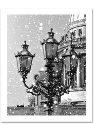 Постер 40х50 Фонарь