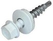 Саморез кровельный RAL 9003 белый 4,8х29 120шт №1844