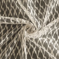 Тюль сетка ромб SARMASIK экрю 305см