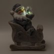 Фигура декоративная Дед Мороз в санках 45х25х35,5см, LED-подсветка, SYTCC-3824072
