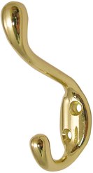 Крючок для пальто и шапки тяжелый LK0403 золотой
