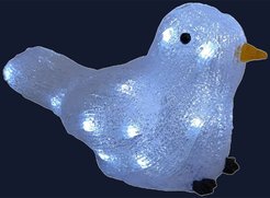 Фигура светодиодная внешняя Птичка 13см, 20LED акриловая SYCL17-211