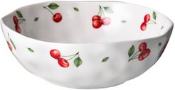 Салатник Lefard Cherry 950мл 19х6,5см белый, керамика