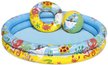 Бассейн детский надувной круглый 122х20см, 137л (в компл:мяч,круг), от 2лет 51124