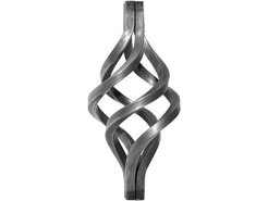 Элемент кованый Корзинка 110х55х10мм