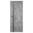 Дверь ДО ВЕГА-2 экошпон бетон натуральный зеркало графит 900х2000мм