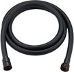 Шланг для душа 1,6м Milardo Essential 180P16BM19 ПВХ черный матовый