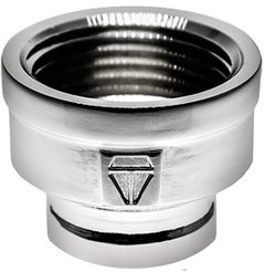 Муфта латунная переходная V&G хромированная 1"х3/4"