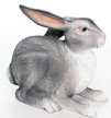 Фигура садовая Заяц ушастый h36см F07429-Gray