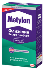 Клей для флизелиновых обоев Метилан Экстра Комфорт 300г