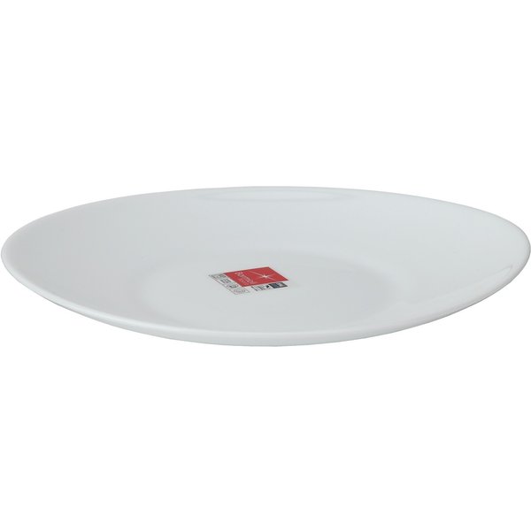 Тарелка десертная Bormioli Rocco Prometeo 22х2,65см белый глянец, стекло