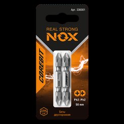 Набор бит NOX PH2xPH2 50мм 2шт