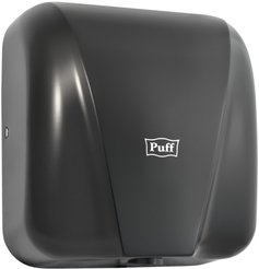 Сушилка для рук Puff-8885 New, антивандальная, металл, черный, 1,8 кВт
