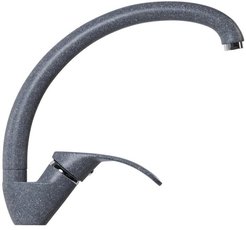 Смеситель для кухни 35к MIXLINE ML-GS02 высокий излив, серый