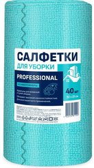 Салфетки в рулоне Professional 30х25см 40шт микрофибра