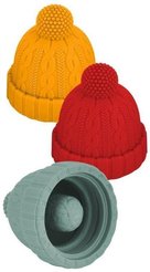 Пробка д/бутылок Multidom Шапка с помпоном силикон