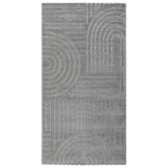 Ковер Soft 0,8х1,5 дизайн J960A Grey/Grey