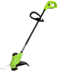 Триммер аккумуляторный Greenworks G24LT25 АКБ G-24 24.0В 1х2Ач прямая штанга