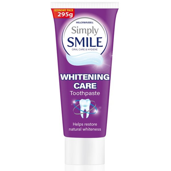 Паста зубная Simply Smile 250мл Отбеливающая