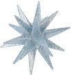 Украшение подвесное Звезда объемная Ледяная синева 11х11см Украшение подвесное Звезда объемная Ледяная синева 11х11см