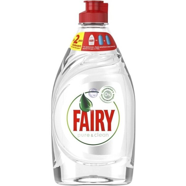 Средство д/мытья посуды Fairy 450мл Pure&Clean