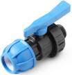 Кран компрессионный ПНД Pro Aqua UNIO d25x3/4" наружная резьба