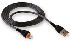 Кабель USB-Lightning для iPhone 3.1А черный 1м Walker