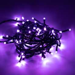 Электрогирлянда Нить внутренняя 9м 150LED фиолетовый SYCL-1505