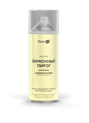Эмаль для декора и мебели быстросохнущая Elcon лимонный пирог (520мл) аэрозоль