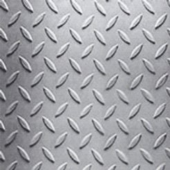 Лист рельефн.зерна алюм.шл.120x1000x1,5