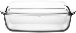 Утятница Pyrex 6,5л прямоугольная, с крышкой, стекло