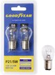 Автолампа Goodyear P21/5W/12V/21/5W BAY15d 2шт