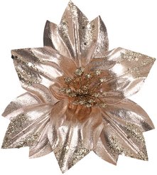 Цветок декоративный 15х10см шампань SYSDH-A3025039