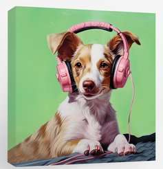 Картина Любимое хобби 30х30см