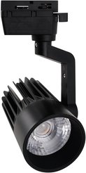Светильник-прожектор светодиодный трековый однофазный Volpe ULB-Q274 25W/4000К (белый свет) BLACK 2200 Лм черн
