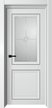Дверь ДО Next Soft Touch белый бархат/ белый сатин рисунок наливной 700х2000мм