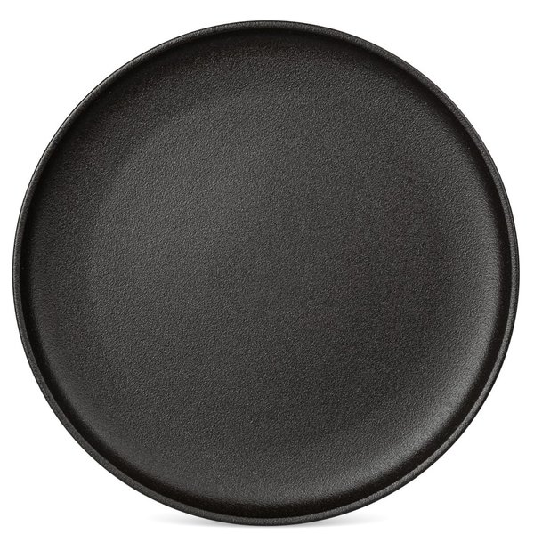 Тарелка обеденная Domenik Rock Black 26см черный, фарфор