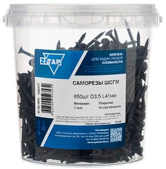 Саморез ШСГМ 3,5х41 (650шт) - ведро Zitar