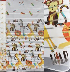 Сетка с полосой DG 11533-01 Желтый