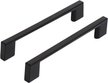 Ручка-скоба BL матовый черныйStahlBuro A302-128 2шт
