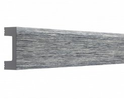 Молдинг рейка XPS МЛ 18/2,6 40х15х2600мм Северный массив