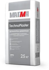 Штукатурка цементная Магма TechnoPlaster 25кг