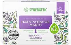 Мыло туалетное Synergetic 90г Эвкалипт и шалфей