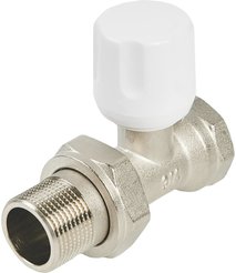 Клапан ручной для радиатора прямой Heizen 3/4"